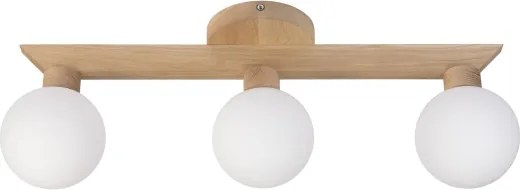 Ráépített csillár ANTONIO 3xG9/5W/230V tölgy/fehér