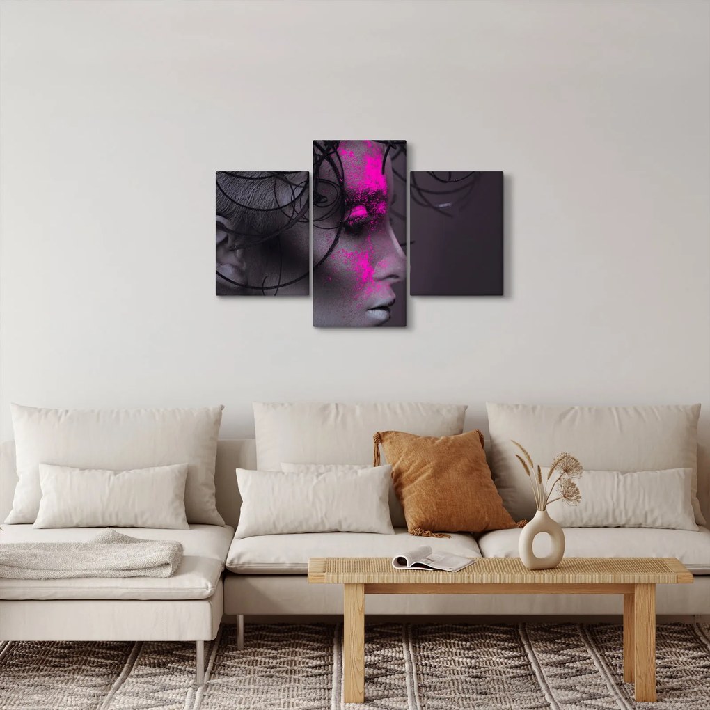 Egy nő képe (90x60 cm)