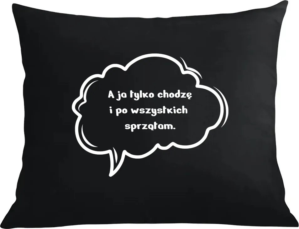 Párna párnahuzat Mindenkit takarítok