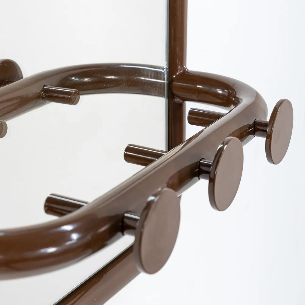 Sötétbarna fém fogas panel Retro – Spinder Design