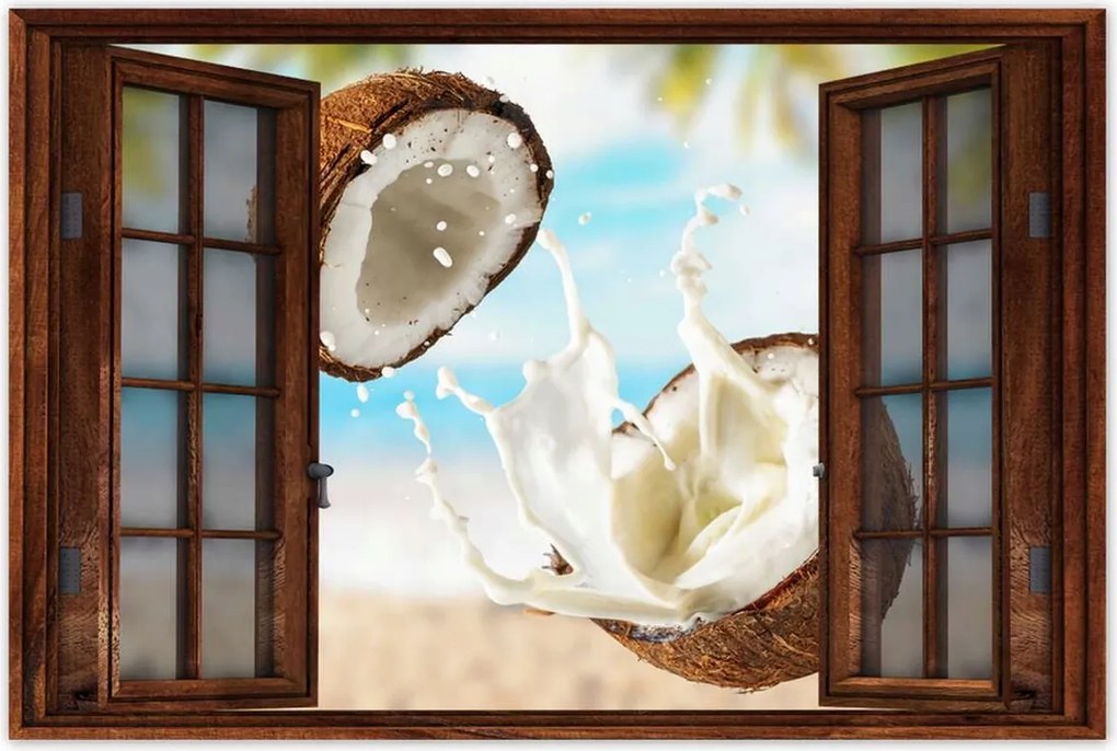 Poszterek 60x40 Kókusztej Kókusz