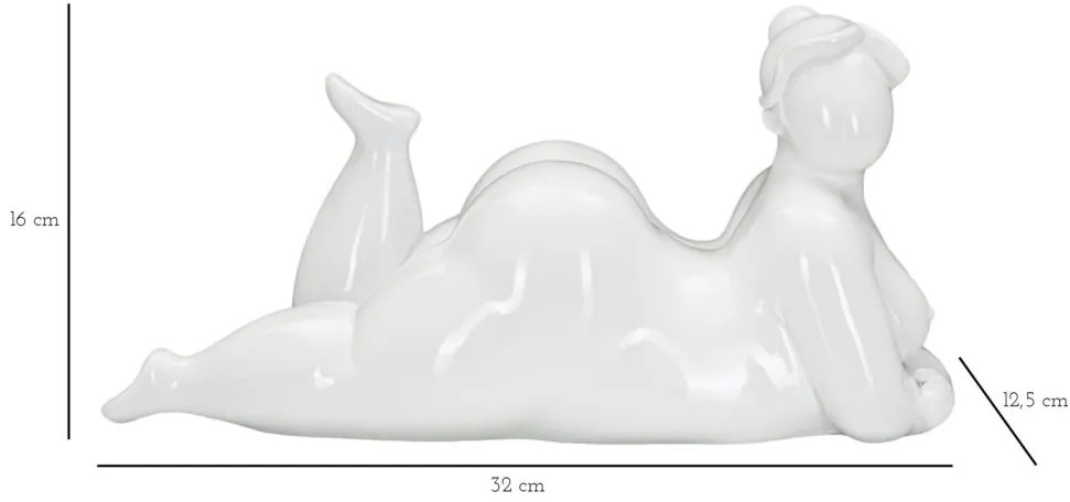 Női jóga relax 32x12,5x16cm
