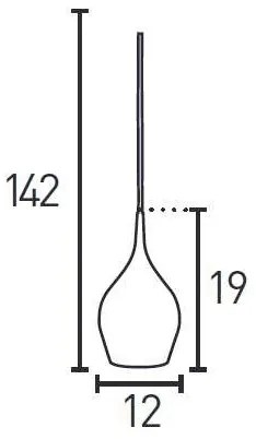 Searchlight 6461-12CU - Csillár zsinóron VIBRANT 1xE14/60W/230V fém rózsaszín
