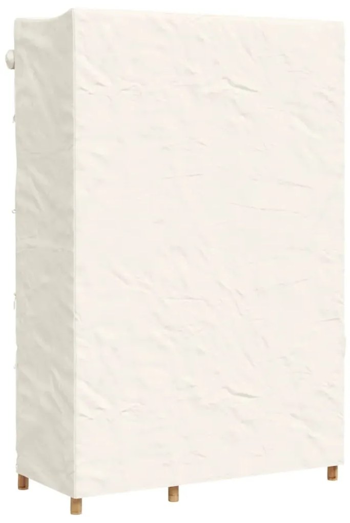 vidaXL bambusz ruhásszekrény 110 x 45 x 170 cm