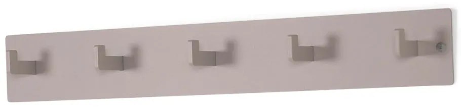 Szürkésbarna fém fali fogas 70 cm Leatherman – Spinder Design