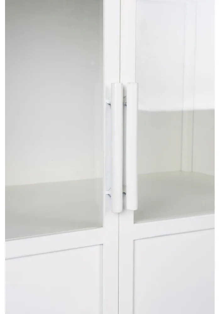 Fehér fém tálalószekrény 35x150 cm Miya – White Label