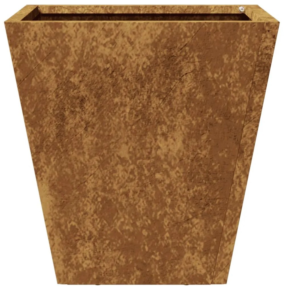 Kerti ültető 30x30x30 cm időjárásálló acélból