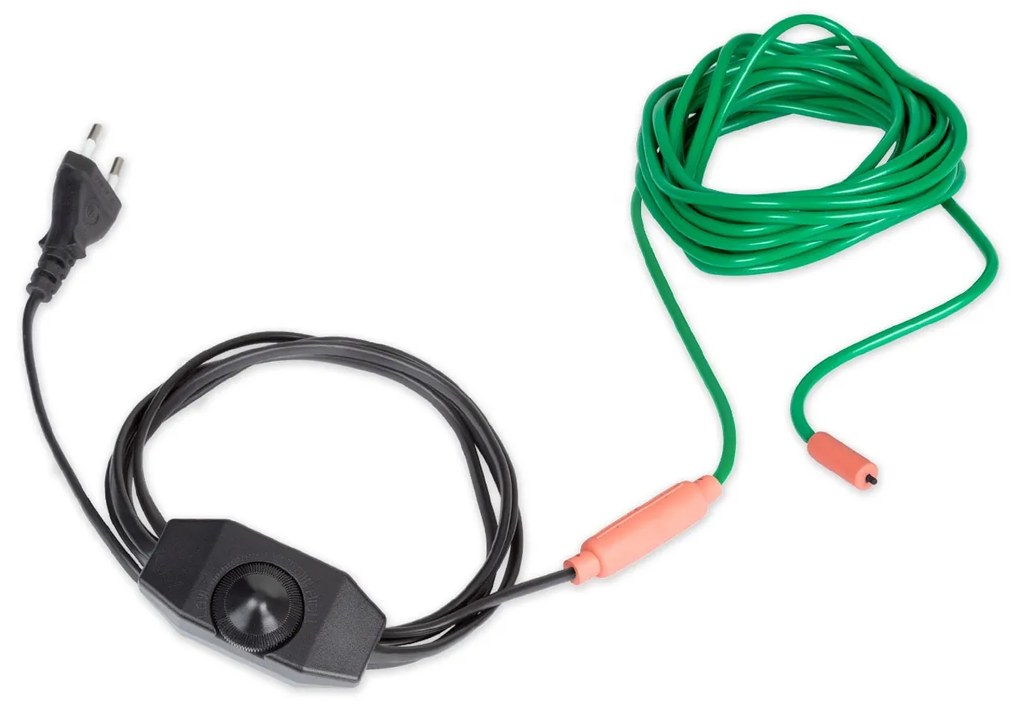 Waldbeck Greenwire Select 6, fűtőkábel növények számára, 6 m, termosztáttal, IP 68