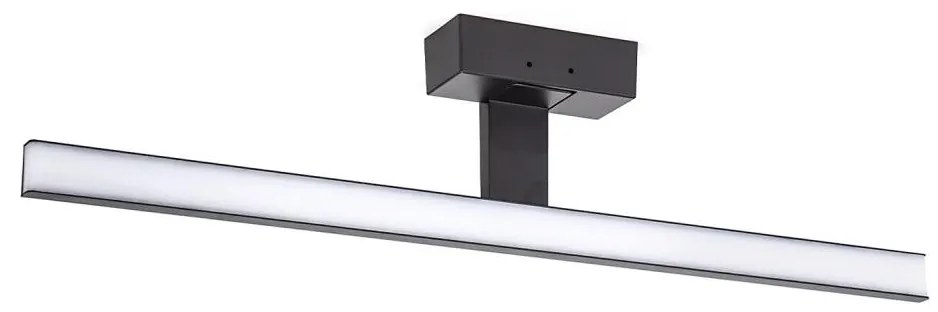 Aigostar B.V. Aigostar - LED Fürdőszobai tükörmegvilágítás LED/12W/230V 4000K 60 cm IP44 fekete AI1463