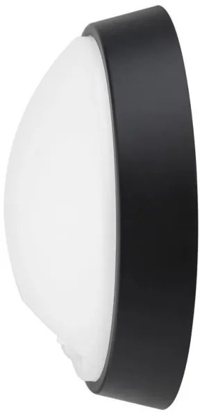 LED Kültéri fali lámpa érzékelővel LED/12W/230V IP65 fekete