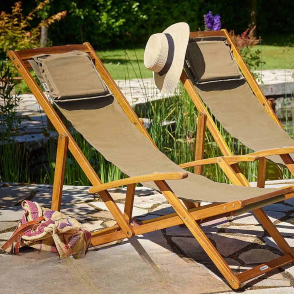 SIENA kerti nyugágy, 65x87x102cm, bézs Jurhan