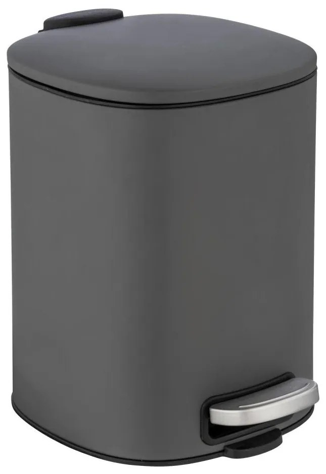 WENKO 24780100 - ALASSIO kosár 20,5 x 27 cm, szürke/fekete