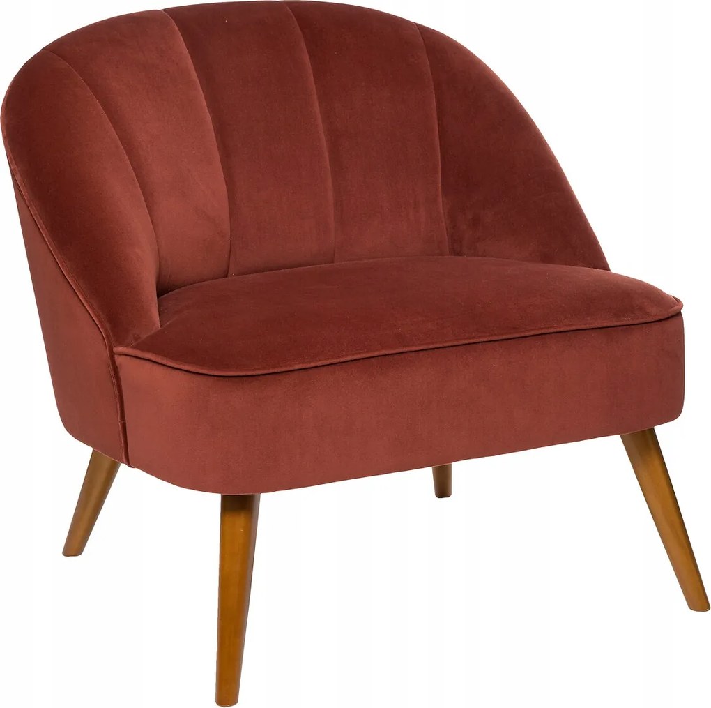 Naova fotel nappaliba Piros velúr ülőgarnitúra kényelmes modern