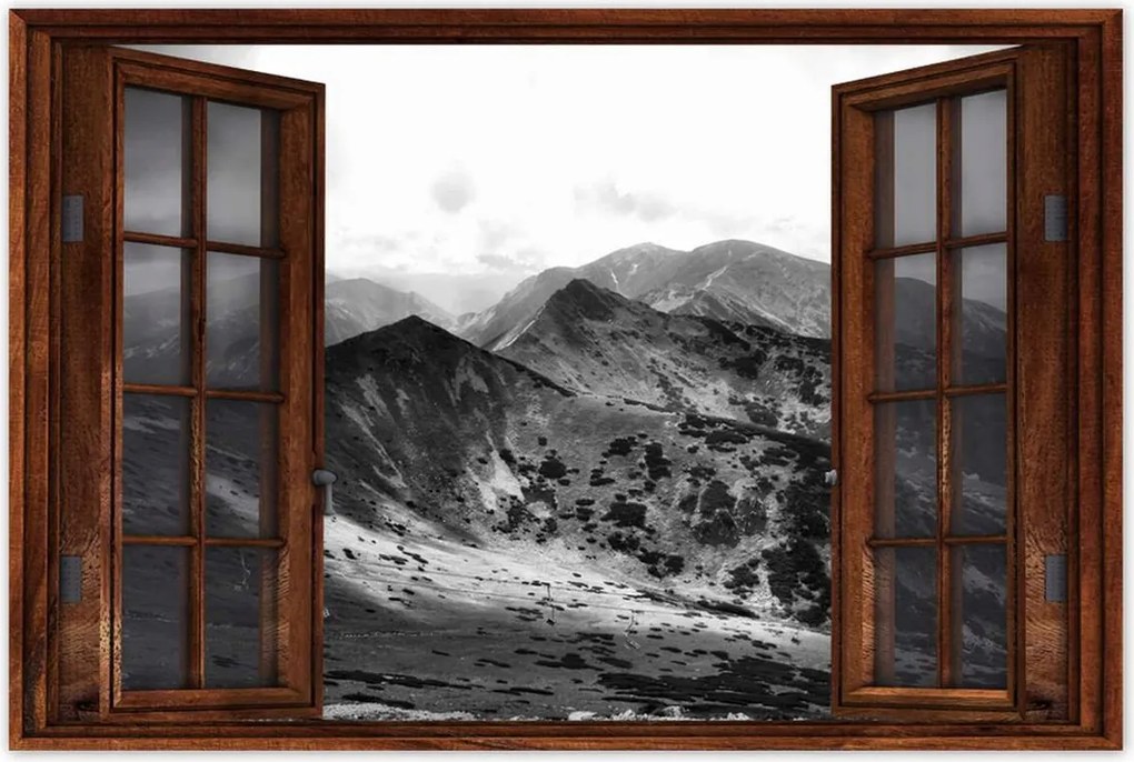 Poszterek 90x60 Tátra Lengyel hegyek Kilátás