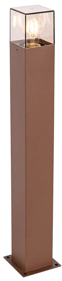 Okos álló kültéri lámpa rozsdabarna 70 cm WiFi-vel P45 - Denmark