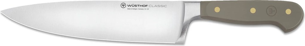 Wusthof Classic Colour Szakácskés 20/33,7 cm szürke osztriga