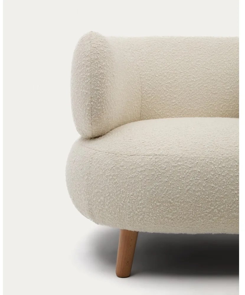 Krémszínű fotel Luisa – Kave Home
