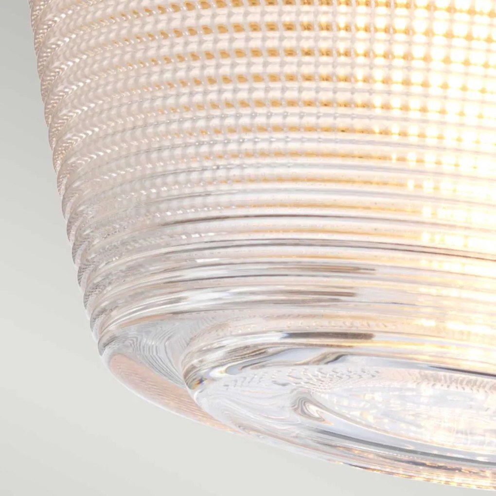 Elstead Lighting DUBLIN QZ-DUBLIN-SF-PNBR Plafonlámpa 1x60W/E27 IP44