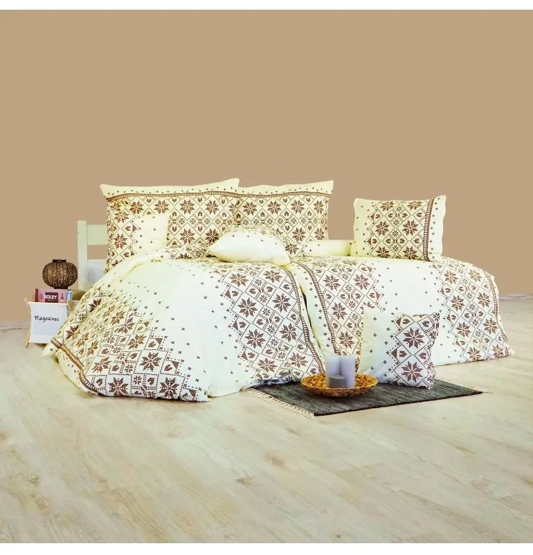 EMI Etno ágyneműhuzat, A standard egyszemélyes ágy szett tartalma: 1x 140x200 + 1x 70x90