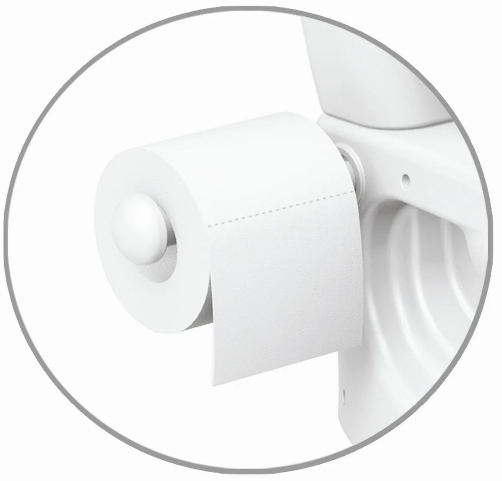 Dolu gyermek WC, fehér