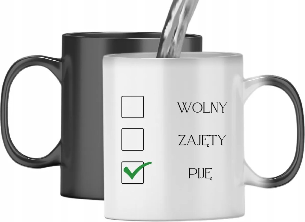 Mágikus Bögre Alkoholistáknak Színváltós Nyomtatott Fényképpel