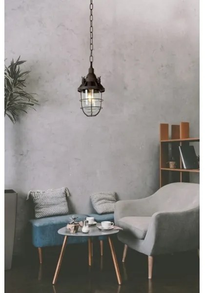 Lucide 45354/01/97 - Függeszték HONORE 1xE27/60W/230V