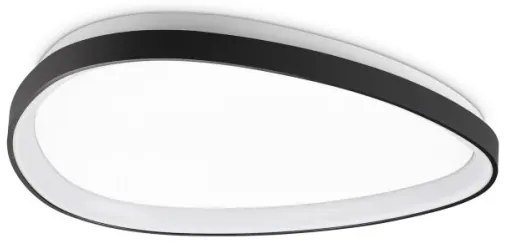 Ideal Lux - LED Dimmelhető mennyezeti lámpa GEMINI LED/28W/230V átm. 61 cm CRI 90 fekete