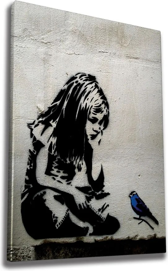 WY49 Banksy vászonkép, 50 x 70 cm