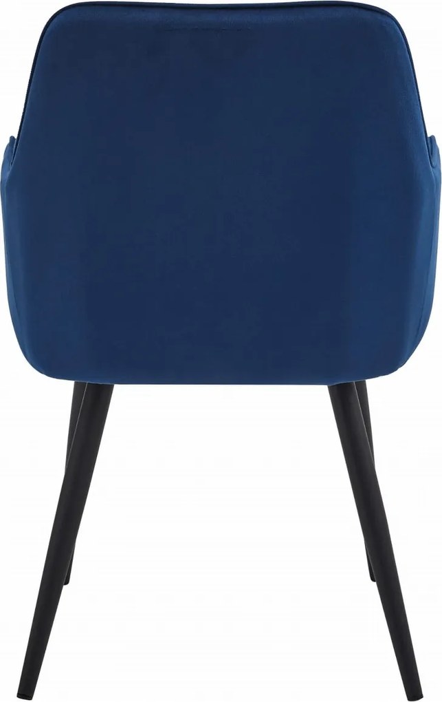 AKCIÓ Étkezőszék NANA VELVET, kék II. osztály