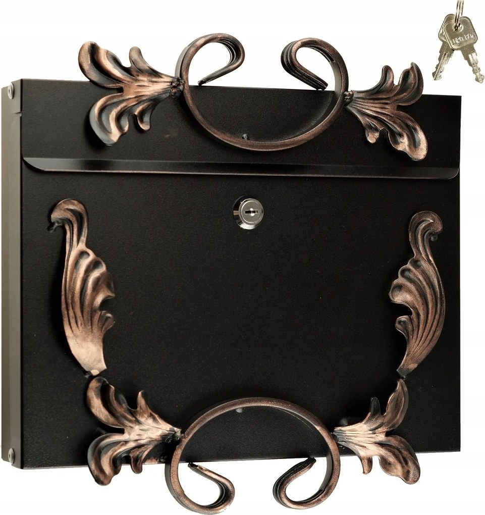 Postaláda Dekoratív Retro Kovácsolt Formátum C4 Prémium