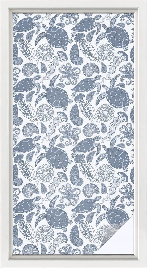 Ablakfólia öntapadós Adatvédelem Óceáni élet 50x100