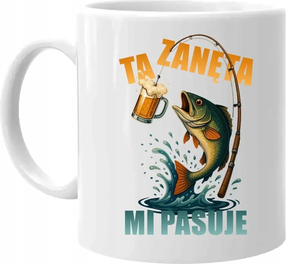 Ez a csali nekem megfelel Ajándék Bögre Horgásznak Apa Bácsi