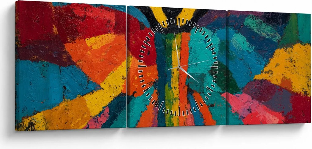 Kép - Festett angyal (órával) (90x30 cm)