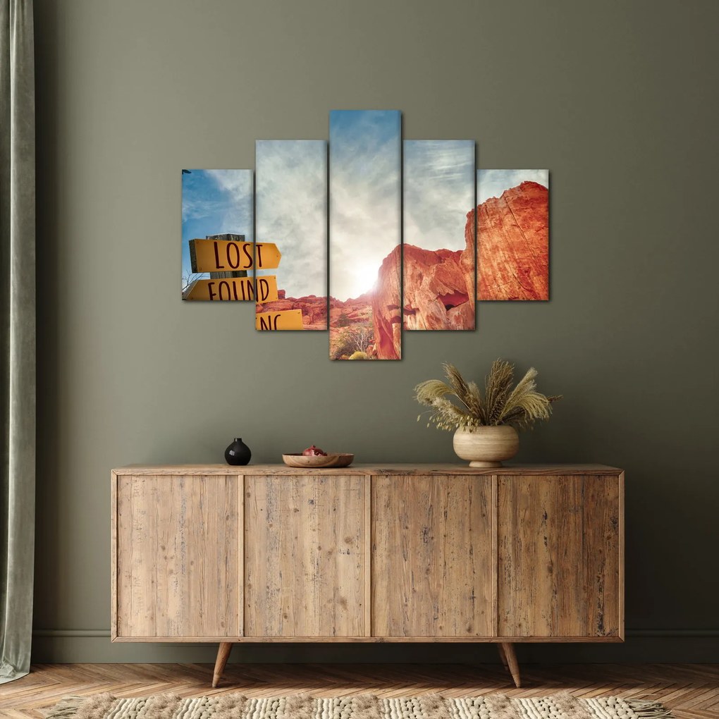 Mutatók felirattal képe (150x105 cm)