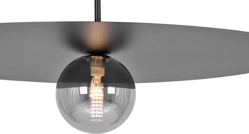 KAJA K-5383 FERMI Modern Függesztett Lámpa Fekete G9 IP20