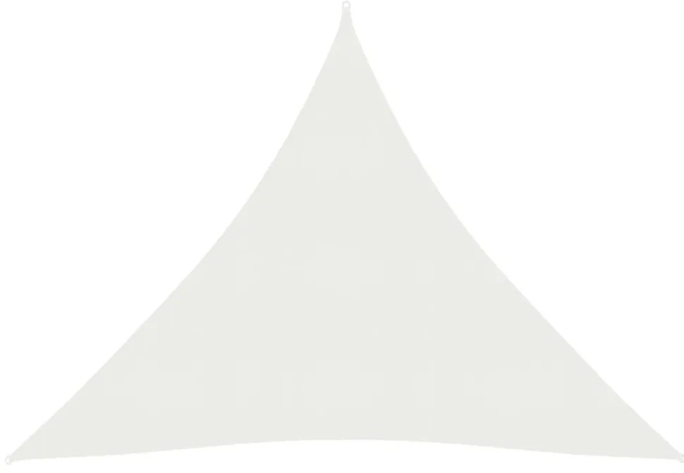fehér HDPE napvitorla 160 g/m² 4,5 x 4,5 x 4,5 m