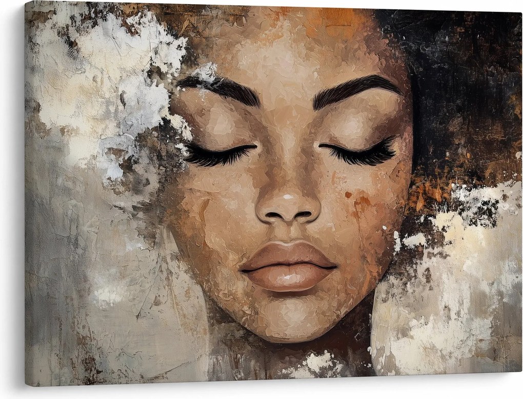 Kép - Női portré (70x50 cm)