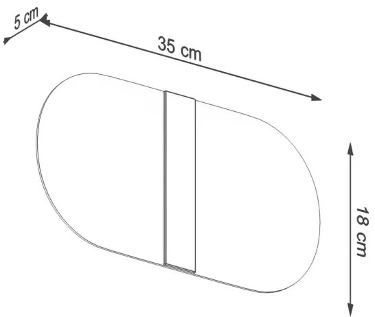 Sollux SL.1004 - Fali lámpa SALIA 2xG9/40W/230V