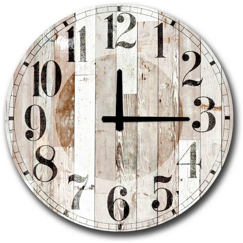 Falióra 50 cm 1xAA barna