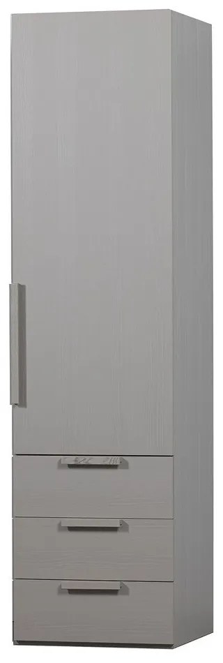 Szürke moduláris szekrény 55x210 cm Rens – WOOOD