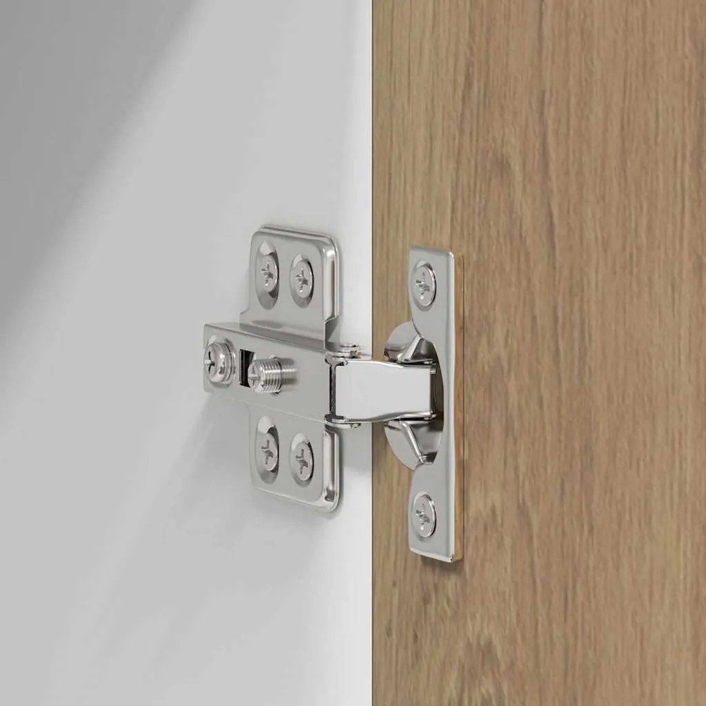 Függő szekrény Riga Artisan tölgy és fehér 40 x 31 x 80 cm