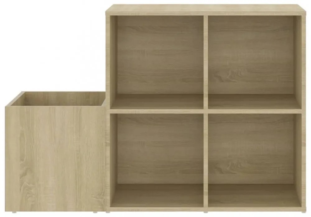 sonoma szerelt fa előszobai cipősszekrény 105 x 35,5 x 70 cm