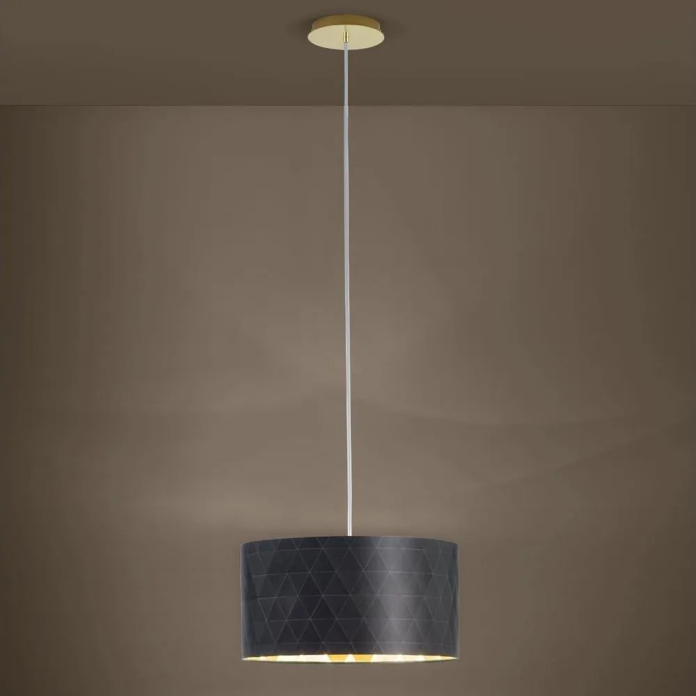 Eglo 39224 - DOLORITA kábeles csillár 3xE27/60W/230V