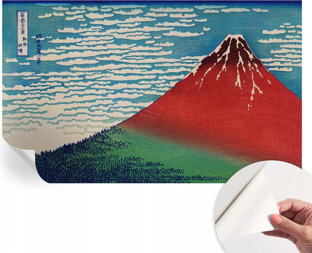 Fotótapéta Fali tapéta Hálószobába és Nappaliba Piros hegy 416x254 cm