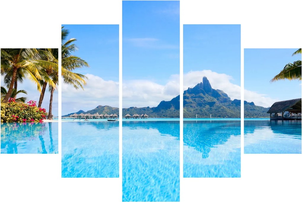 Kép - Bora-Bora, francia Polinézia (150x105 cm)