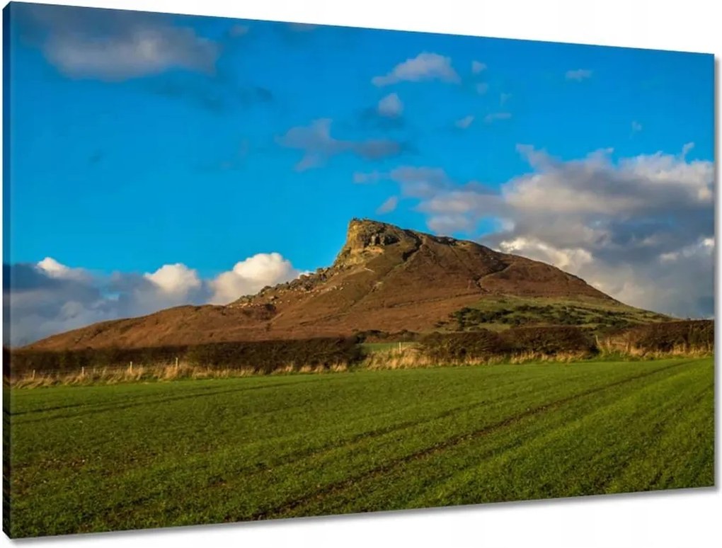 Vászonkép 90x60 Kilátás a rétről Hegy