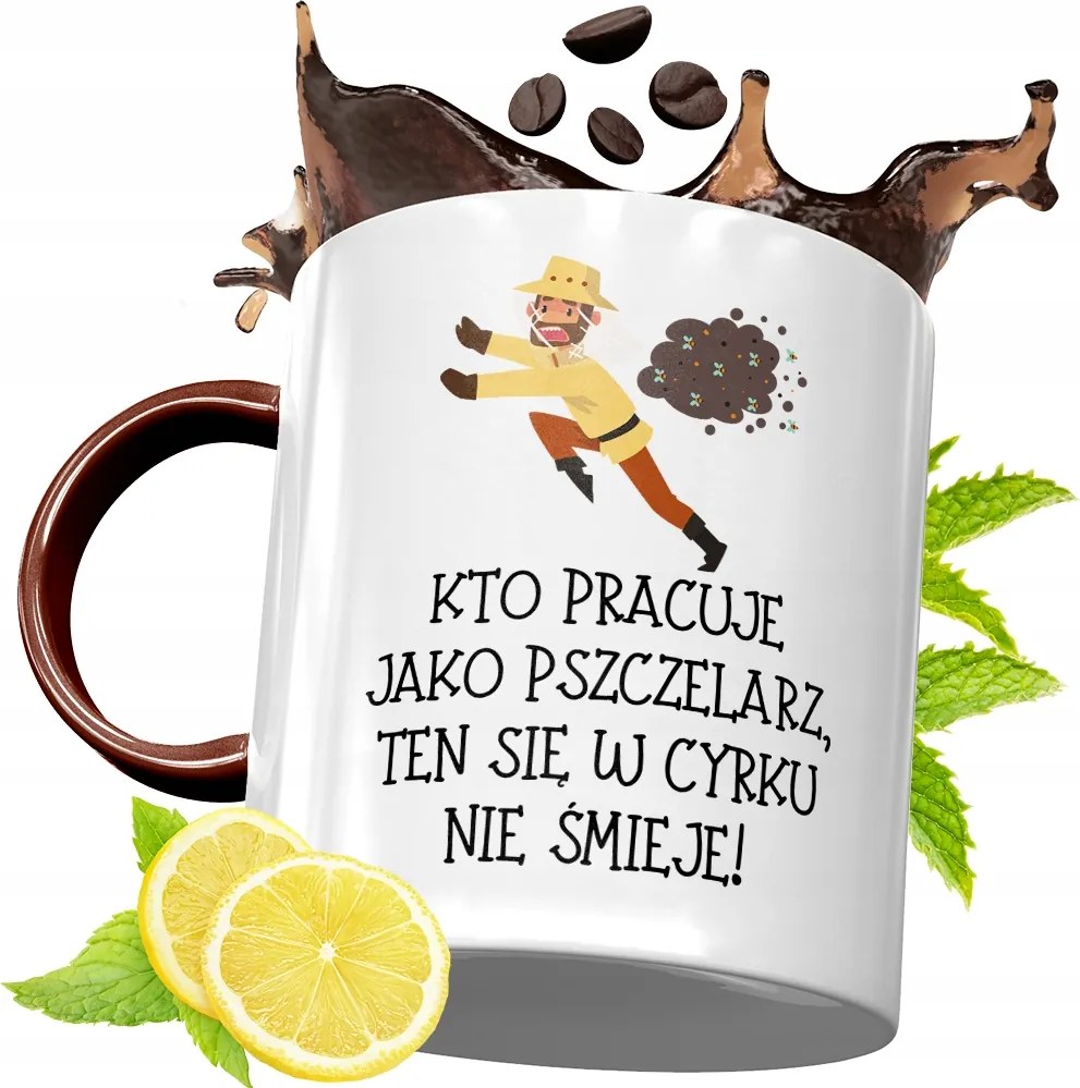 Bordó Bögre Méhésznek Születésnapra Ajándék fényképes nyomattal