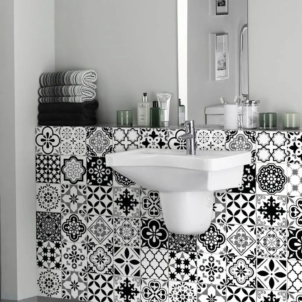 Cement Tiles Alexia 9 db falmatrica, 10 x 10 cm - Ambiance