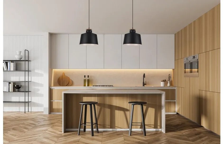 Lámpa Mennyezeti lámpatest MARGUS ,2911,AC220-240V,50/60Hz,1*E27,IP20,átmérő 30cm,egyes,fekete