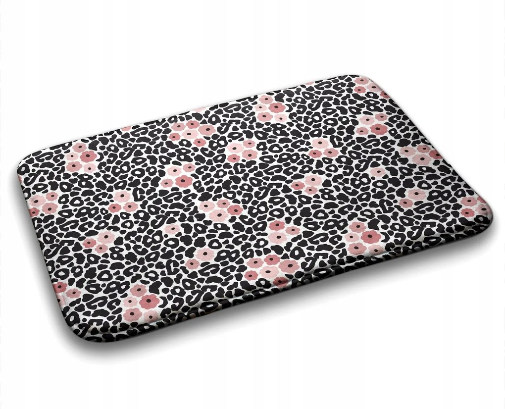 Fürdőszobaszőnyeg Absztrakt párduc szőnyeg 90x60